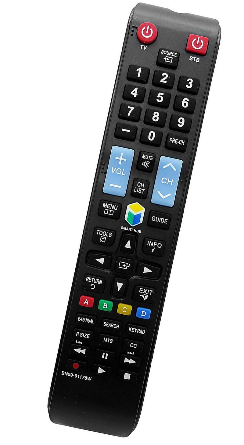 UBay New BN59-01178W Remote Control Replaced for Samsung LED HDTV TV Remote BN5901178W - Image 1